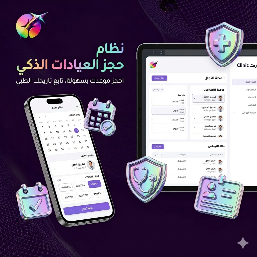 نظام إدارة المستشفيات والعيادات